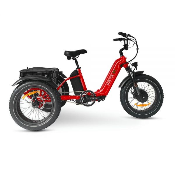 Trike de montagne électrique pliant à double batteries Jorvik JMT11 (250w)