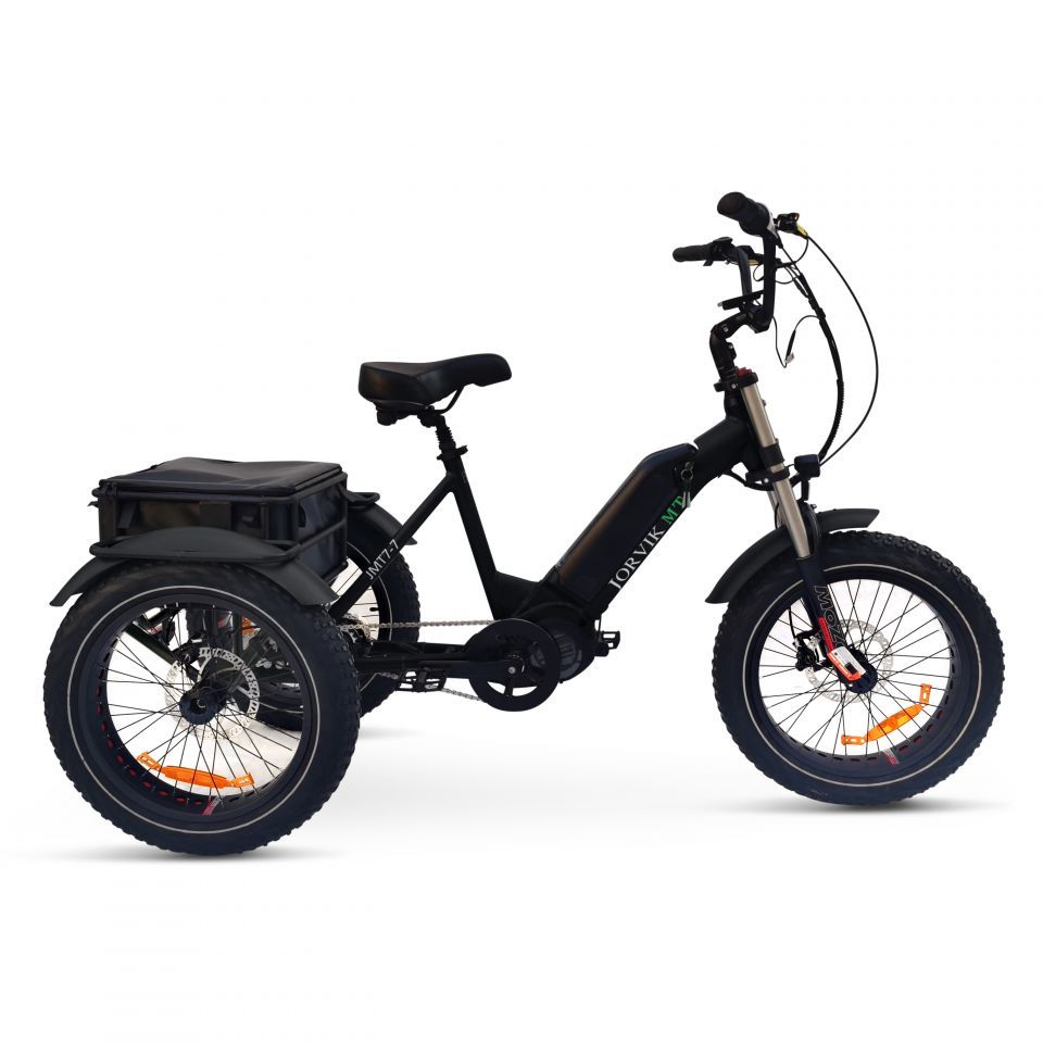 Jorvik mittelangetriebenes Elektro Mountain Trike JMT7 (500W)