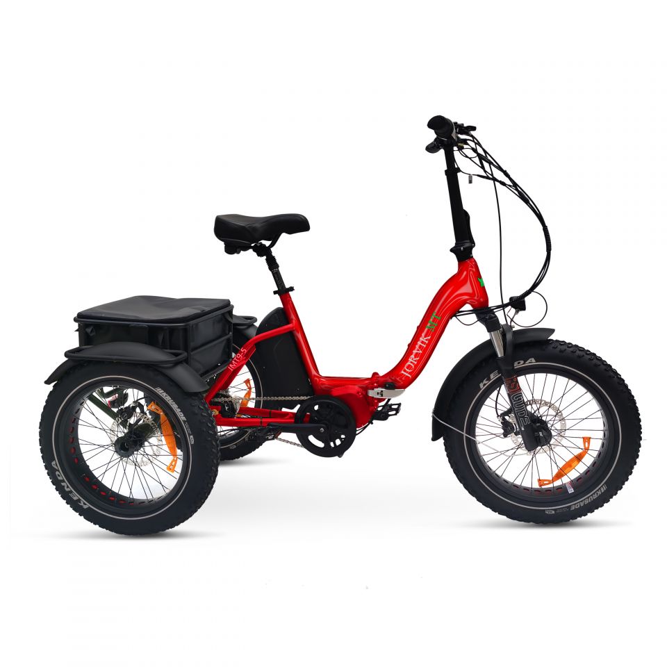 Tricycle tout terrain à pédalier électrique Jorvik pliable JMT9 (250w)