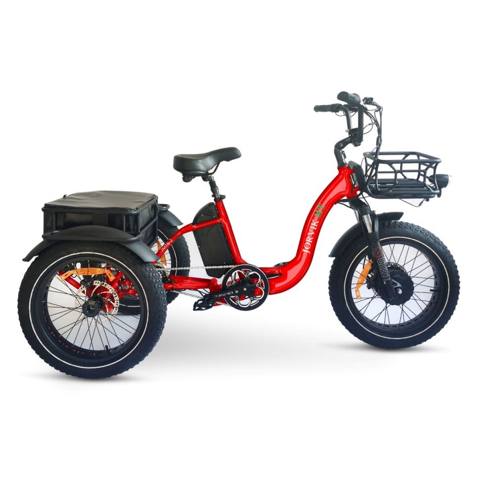 Jorvik niedriger Einstieg elektrisches Mountain Trike JMT6 (250W)